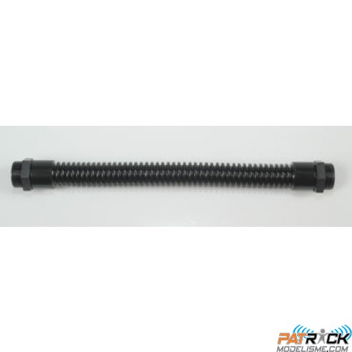 Flexible exhaust pipe with two nuts pour Saito 120s-80