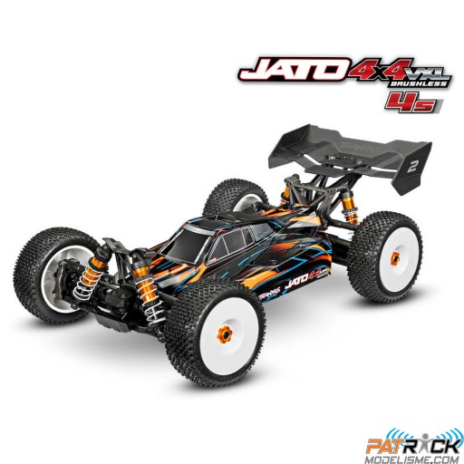 Traxxas Jato 4x4 VXL 4S Orange 1/8e