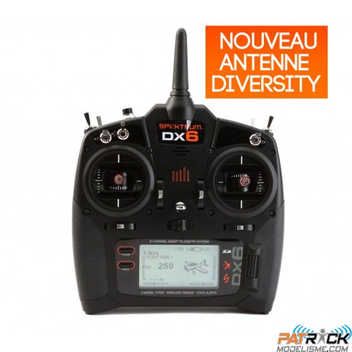 Spektrum DX6 V2 (G3) DIVERSITY émetteur seul
