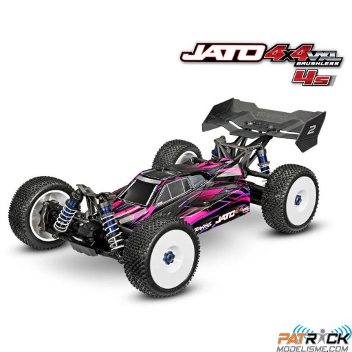 Traxxas Jato 4x4 VXL 4S Rose 1/8e SUR-COMMANDE