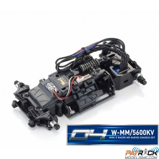 Kyosho châssis set Mini-Z MR04 EVO2 (W-MM) 5600KV V2 Gyro Unit SUR-COMMANDE