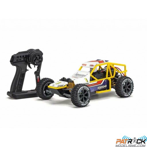 Kyosho SANDMASTER EZ 1/10 READYSET EP KT200 2.4Ghz BLANC