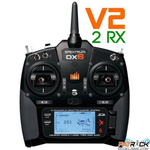 Spektrum DX6 V2 - 2.4GHz + AR610