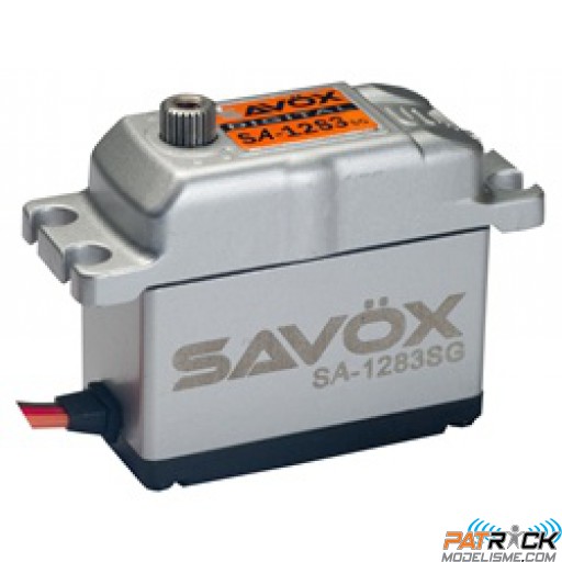 Servo Savöx SA-1283SG+ Boitier ALU 30Kg/ 0,13s/ 80GR/ métal