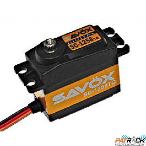 Servo Savöx SC-1258TG+ 12kg/ 0,08s/ titane