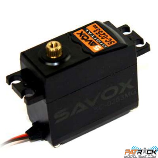 Servo Savöx SC-0253MG STANDARD 6kg-0.15s métal