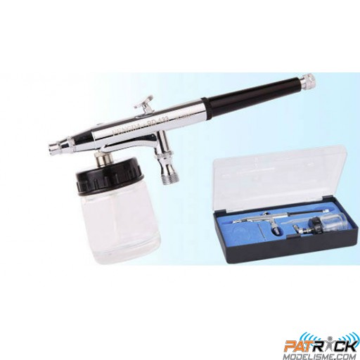 Aérographe double action avec godet 22cc Fengda