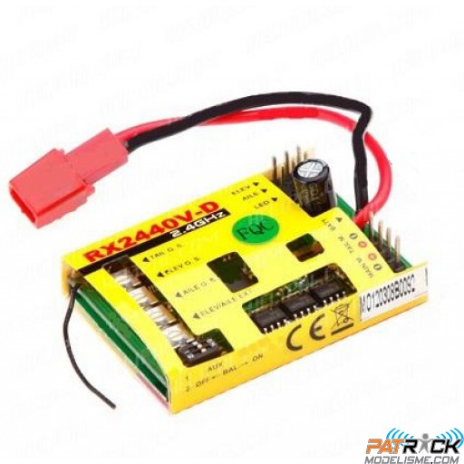 Ensemble récepteur ESC Gyro Scorpio H40