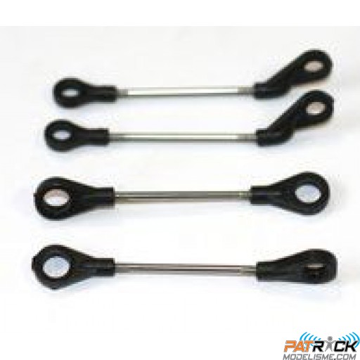 Set de biellettes - 435PRO Compatible Walkera/ Scorpio/ Robbe