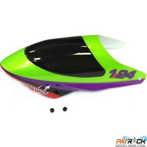 cockpit , bulle de 1&24 - Compatible Walkera/ Scorpio/ T2m/ Robbe