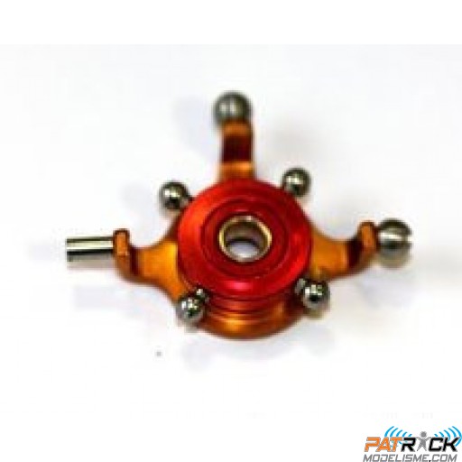 Plateau cyclique alu - 435PRO Compatible Walkera/ Scorpio/ Robbe