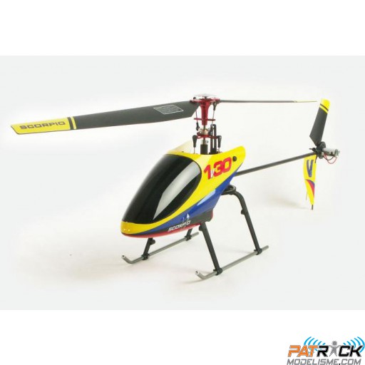 Hélico Scorpio 1V30 MONO FLYBARLESS RTF
