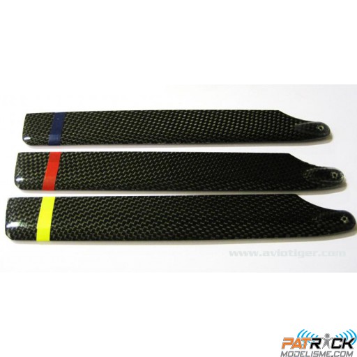 Pales principales Scorpio carbone - 1&33/1v33