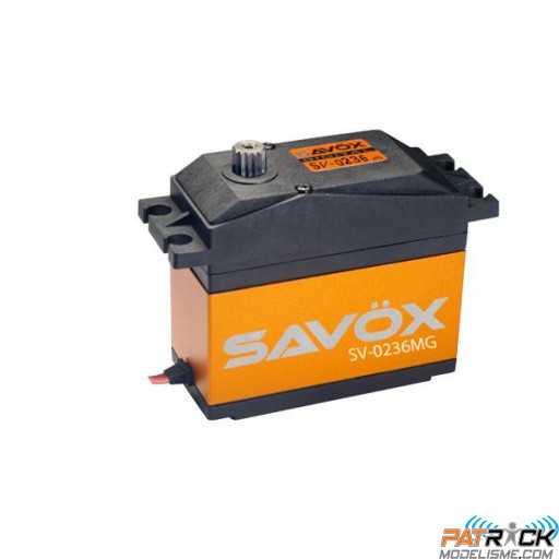 Servo Savöx SV-0236MG 1/5e Géant 40kg/ 0,17sec/ 7.4V