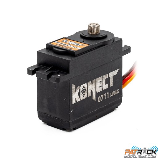 Servo Konect 0711LVMG Digital 7kg/0,11s pignons métal