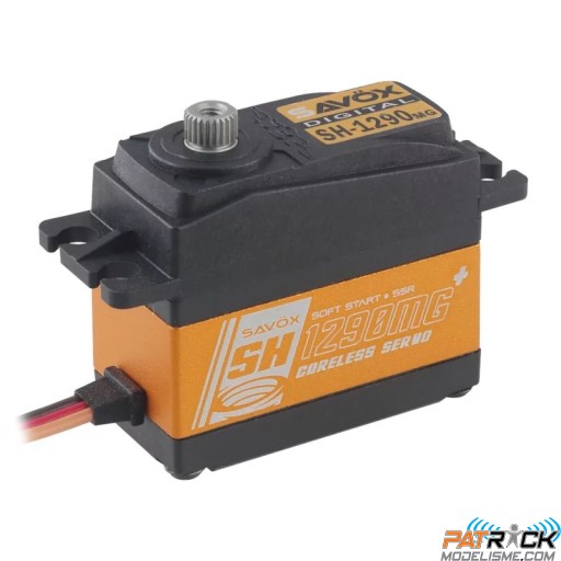 Servo Savox SH-1290MG+ Digital STD Size anticouple 5.0KG@6V