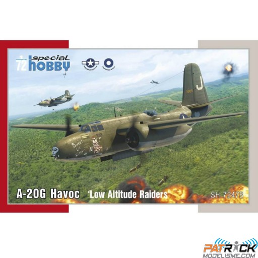 1/72e Special hobby A-20G Havoc "Low Altitude Raiders"