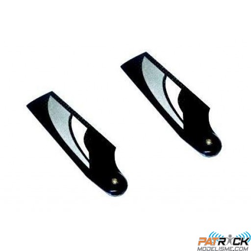Pâles anticouple carbone SAB 95mm SILVER