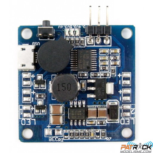Carte d’alimentation SkyRC bec 5V multifonctions race FPV