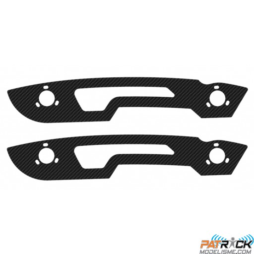 Flancs de châssis options (paire) 0à10° courbés (280mm) Sky-Hero Anakin 6 