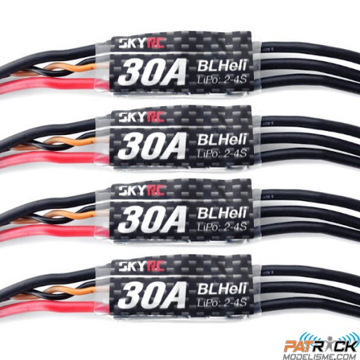 Multi-rotor ESC Blheli (compatible Oneshot) 30Amp 2-4S (x4)
