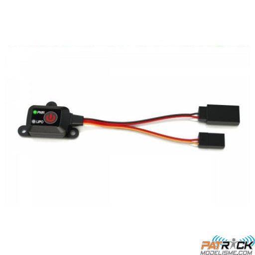 Interrupteur Power Switch SkyRC avec indicateur de capacité de batterie