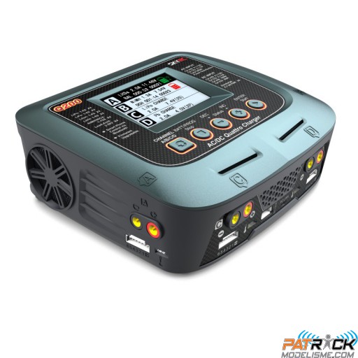 Chargeur SKYRC Q200 Quattro 1-6s 10a 2x100w 2x50w - 12v/220v