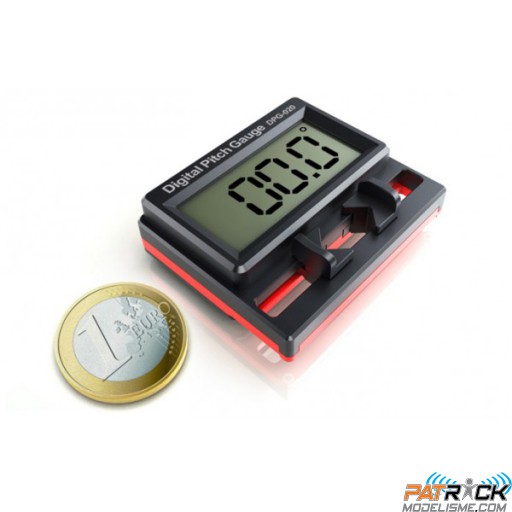 Incidence mètre numérique SkyRC Micro DPG-020 (largeur de pâle 15-35mm) classe 450 max