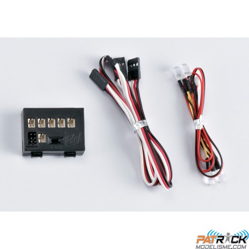 Kit LED avec contrôleur & 2 LED 1/10