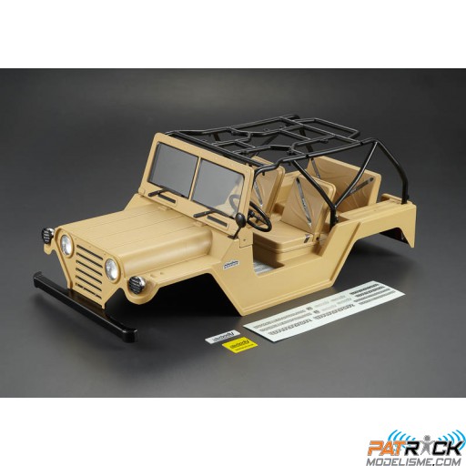 Carrosserie peinte WARRIOR Military Desert 1/10 Crawler