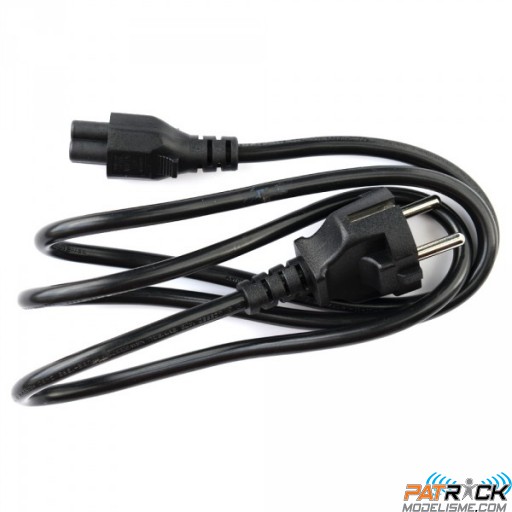 Cordon d'alimentation secteur pour chargeur SKYRC type A coté chargeur