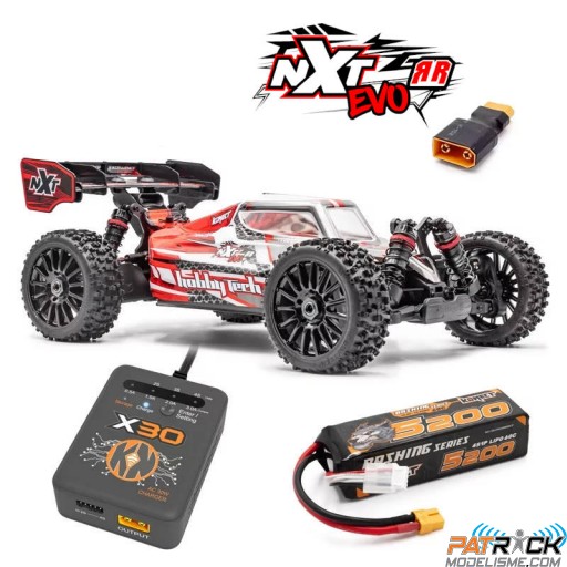 Hobbytech Spirit NXT EVO RR Rouge - 1/8e - Prêt à rouler