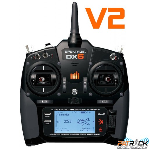 Spektrum DX6 V2 - 2.4GHz, récepteur AR610