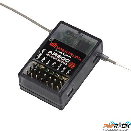 Récepteur Spektrum AR600 DSMX 6 voies Avion