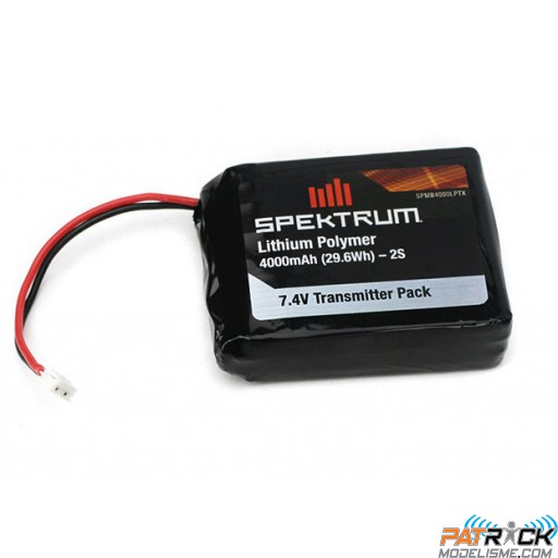 Pack Batterie LIPO Emission TX 4000mAh 7.4V SUR-COMMANDE