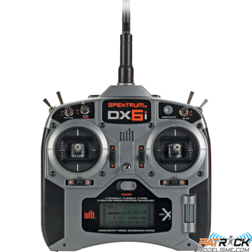 Spektrum DX6i 2.4GHz DSMX en mode 1 - Emetteur Seul