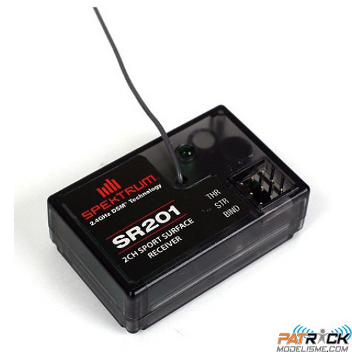 Récepteur Spektrum SR201 DSM, 2 voies sport surface NEW