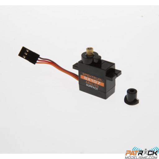 Servo Spektrum SX107 micro pignons Métal