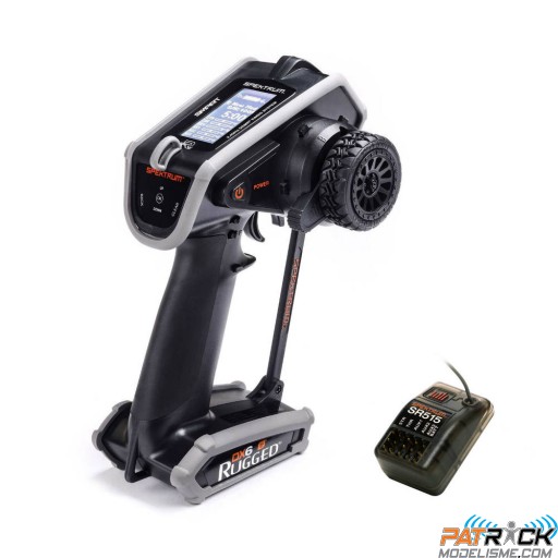 Spektrum DX6 Rugged Surface, récepteur SR515 SUR-COMMANDE