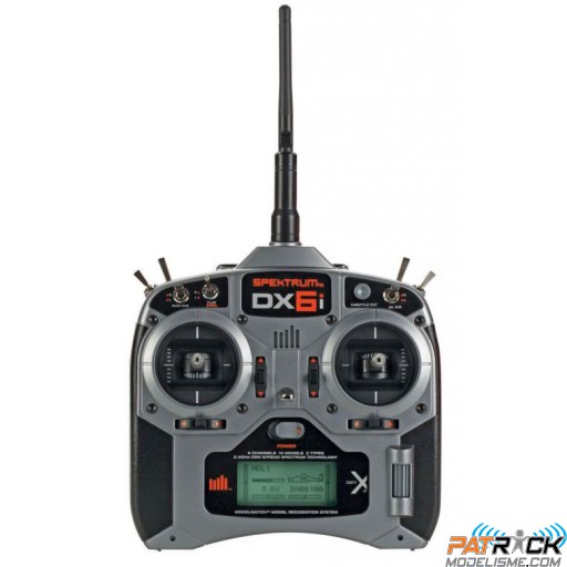 Spektrum DX6i 2.4GHz DSMX mode 1/2 avec RX AR610