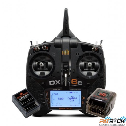 Spektrum DX6e 6 voies avec récepteur AR620+AR610