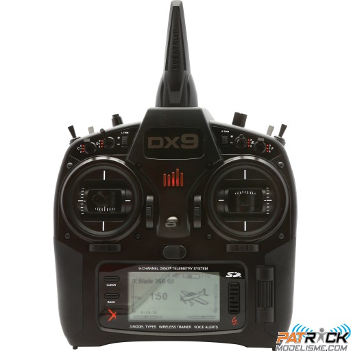 Spektrum DX9 Black Edition 2.4GHz +AR9020 +AR610 et valise