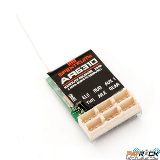 Récepteur Spektrum Nanolite AR6310 DSMX 6 voies
