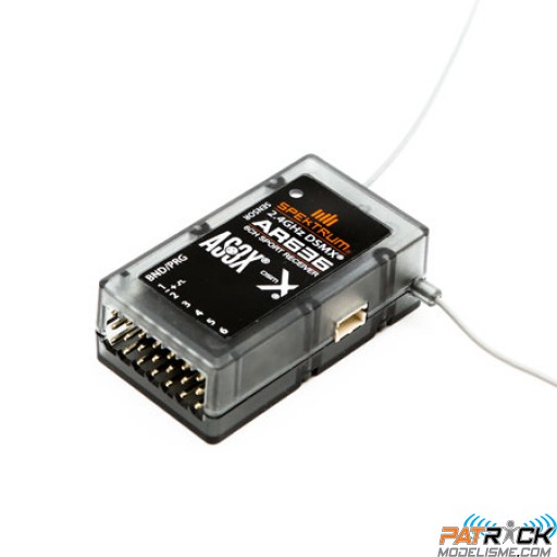 Récepteur Spektrum AR636 2.4GHz DSMX 6 voies avec système AS3X