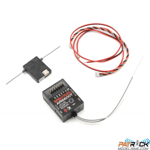 Récepteur Spektrum AR6600 6 voies DSMX Télémétrie avec satellite Spektrum