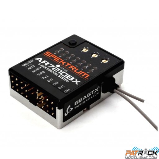 Récepteur Spektrum AR7210BX avec module Flybarless BeastX
