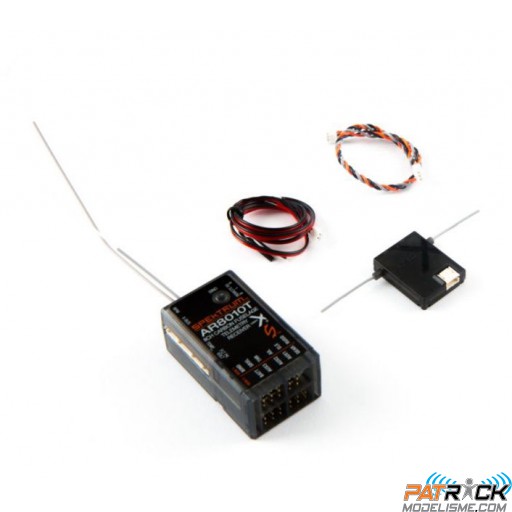 Récepteur Spektrum AR8010T 8 voies DSMX