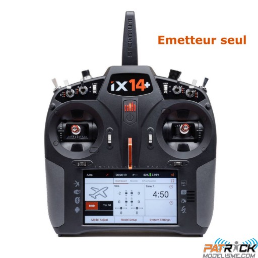 Spektrum iX14+ (20 voies) Emetteur seul SUR-COMMANDE
