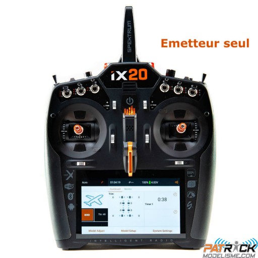 Spektrum iX20 (20 voies) Emetteur seul SUR-COMMANDE