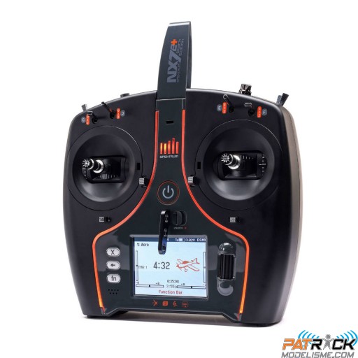 Spektrum NX7e+ (14 voies) DSMX Emetteur seul Black Edition